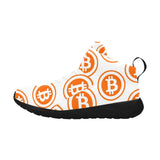 Bitcoin Orange Men's Basketball Shoes