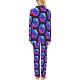 Pulse Black Women's Long Pajama Set