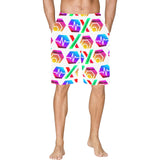 HPXdotCOM All Over Print Basketball Shorts With Pockets