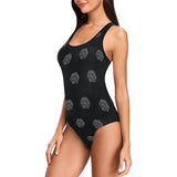 Hex Black & Grey Women's Tank Top Bathing Swimsuit