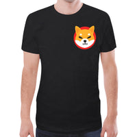 Shiba Inu Logo Simple Men's All Over Print Mesh T-shirt