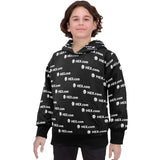 HEXdotcom Combo White Big Boys' Long Sleeve Hoodie