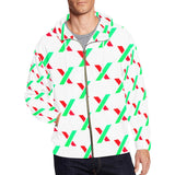 PulseX Men's All Over Print Full Zip Hoodie