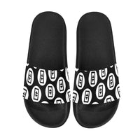 Thetas Black Men's Slide Sandals - Crypto Wearz