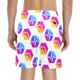 Hex Pulse Combo Men's Mid-Length Beach Shorts