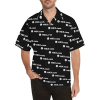 HEXdotcom Combo White Men's All Over Print Hawaiian Shirt