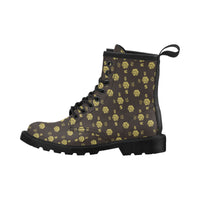 5555 Men's PU Leather Martens Boots