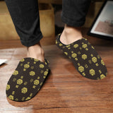 5555 Men's Non-Slip Cotton Slippers