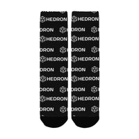 Hedron Combo White Women's Custom Socks