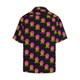 Hex Color Dot Com Black Men's All Over Print Hawaiian Shirt