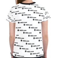 HEXdotcom Combo Women's All Over Print Mesh Cloth T-shirt