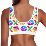 HPXdotCOM Women's All Over Print Sports Bra