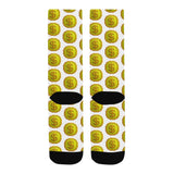 IM 3D WHT Men's Custom Socks