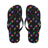 HPX Black Small Flip Flops (For both Men and Women)