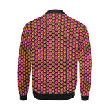 Hex Small Black Men's All Over Print Bomber Jacket