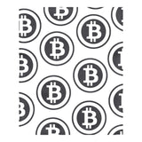 Bitcoin 3-Piece Bedding Set (1 Duvet Cover 86"x70"; 2 Pillowcases 20"x30")