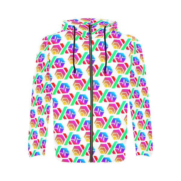 Hex PulseX Pulse Special Edition Men's All Over Print Full Zip Hoodie