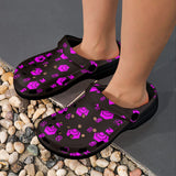 5555 Pink Custom Print Adults Clogs