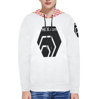 Hex Small Hood Women's All-Over Print Hoodie
