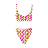 Hex Small Sport Top & High-Waisted Bikini Swimsuit