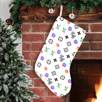 RH HPX Color Black Christmas Stocking