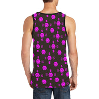 5555 Pink Men's All Over Print Tank Top