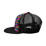 Hex PulseX Pulse Black Hip Hop Flat Brim Cap