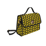 IM 3D BLK All Over Print Canvas Bag