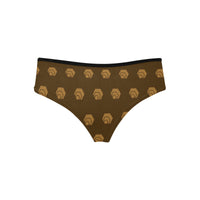 Hex Brown & Tan Women's Hipster Panties