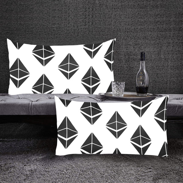 Ethereums Rectangle Pillow Cases 20"x36" (Pack of 2)