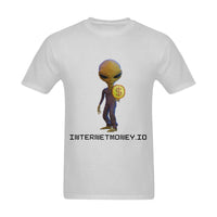 InternetMoney Grey Classic Men's T-shirt