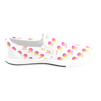 Hex Color Dot Com Slip-on Canvas Women's Shoes