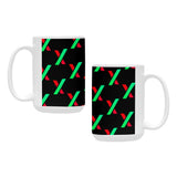 PulseX Black Plus-Size Mug (15 OZ)