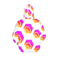 Hex Tapered Men's All Over Print Hoodie