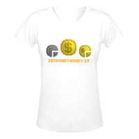 InternetMoney V-neck Women's T-shirt