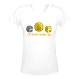 InternetMoney V-neck Women's T-shirt