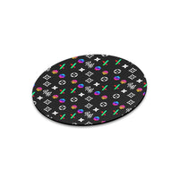 RH HPX Color White Round Mousepad