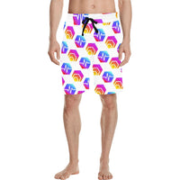 Hex Pulse Combo Men's All Over Print Casual Shorts