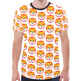 Shiba Inu Men's All Over Print Mesh T-shirt