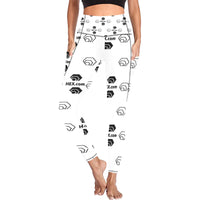 Hex Dot Com All Over Print High Waist Leggings with Pockets