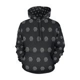 Hex Black & Grey Men's All Over Print Hoodie