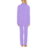 Pulses Small Women's Long Pajama Set