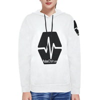 PulseChainDotCom Black Women's All-Over Print Hoodie