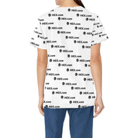 HEXdotcom Combo Women's All Over Print Scrub