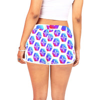 Pulse Women's All Over Print Casual Shorts