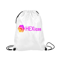 Hexican Drawstring Bag (Large)