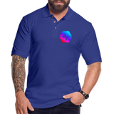 Pulse Men's Pique Polo Shirt - royal blue